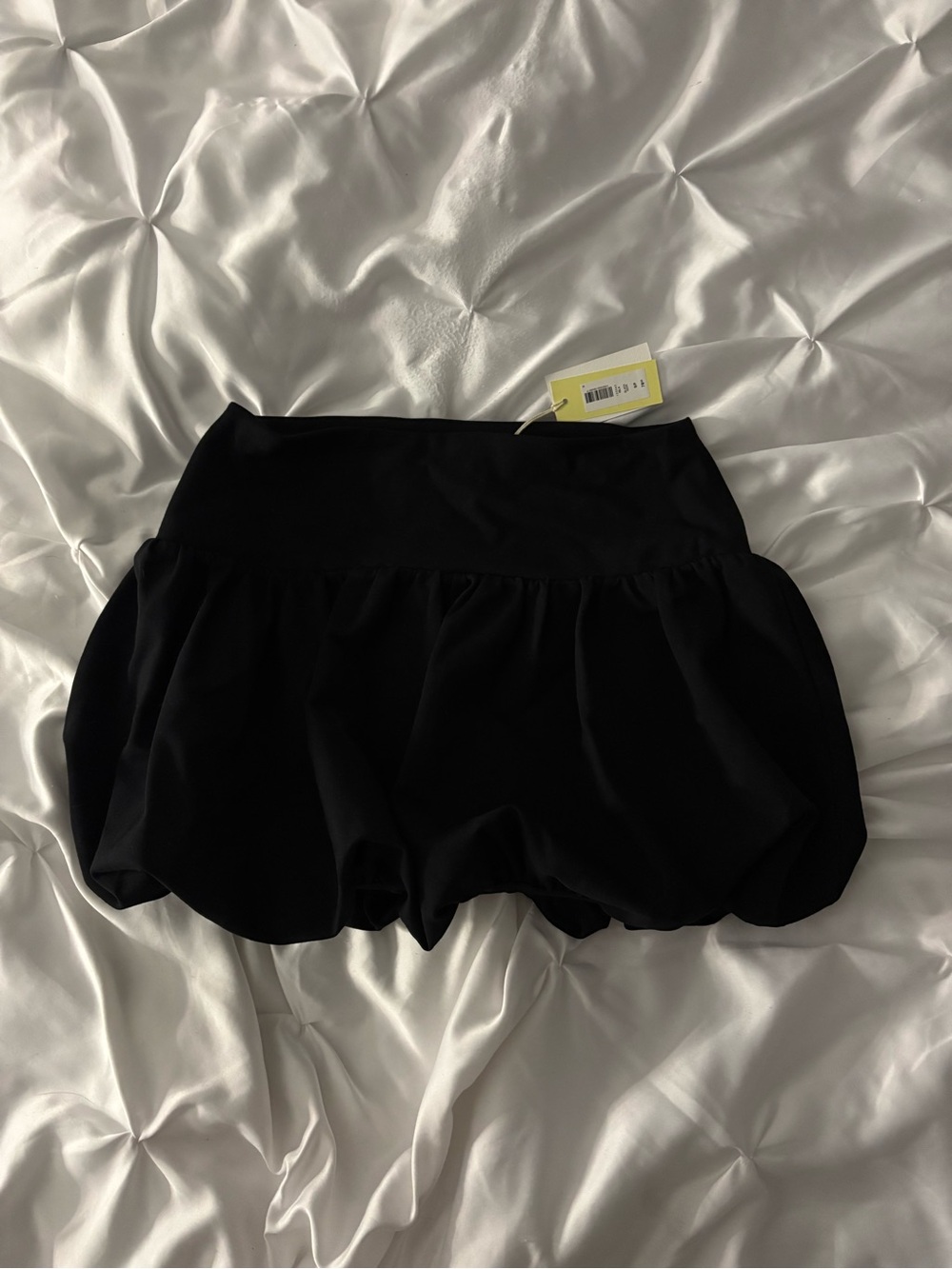 Zara Black Bubble Shorts